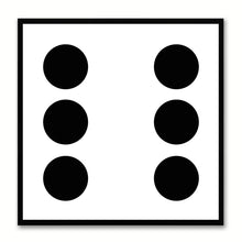Load image into Gallery viewer, Dice Social Media Icon Canvas Print Picture Frame Wall Art Home Decor