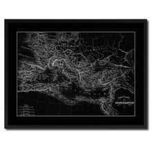 Load image into Gallery viewer, Constantine EmpireVintage Monochrome Map Canvas Print, Gifts Picture Frames Home Decor Wall Art
