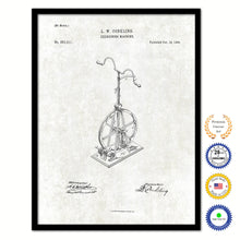 Load image into Gallery viewer, 1886 Exercising Machine Old Patent Art Print on Canvas Custom Framed Vintage Home Decor Wall Decoration Great for Gifts