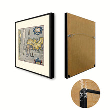 Load image into Gallery viewer, Japan Vintage Antique Map Wall Art Home Decor Gift Ideas Canvas Print Custom Picture Frame