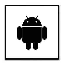 Load image into Gallery viewer, Android Social Media Icon Canvas Print Picture Frame Wall Art Home Decor