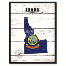 Load image into Gallery viewer, Idaho State Flag Gifts Home Decor Wall Art Canvas Print Picture Frames