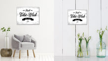 Load image into Gallery viewer, Fresh Toilet & Wash Vintage Sign Gifts Home Decor Wall Art Canvas Print with Custom Picture Frame