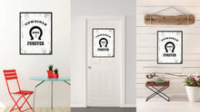 Load image into Gallery viewer, Cowgirls Are Forever Saying Canvas Print, Black Picture Frame Home Decor Wall Art Gifts
