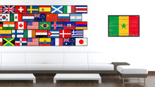 Load image into Gallery viewer, Senegal Country National Flag Vintage Canvas Print with Picture Frame Home Decor Wall Art Collection Gift Ideas