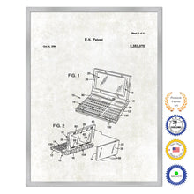 Load image into Gallery viewer, 1994 Convertible flat panel display system Old Patent Art Print on Canvas Custom Framed Vintage Home Decor Wall Decoration Great for Gifts