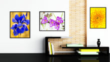 Load image into Gallery viewer, Purple Crocuses Flower Framed Canvas Print Home Décor Wall Art