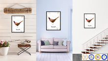 Load image into Gallery viewer, Peasant Bird Canvas Print, Black Picture Frame Gift Ideas Home Decor Wall Art Decoration