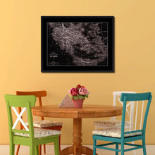 Load image into Gallery viewer, Greece Vintage Vivid Sepia Map Canvas Print, Picture Frames Home Decor Wall Art Decoration Gifts