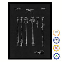 Load image into Gallery viewer, 1929 Drumstick Old Patent Art Print on Canvas Custom Framed Vintage Home Decor Wall Decoration Great for Gifts