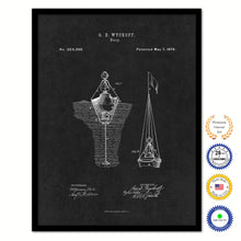 Load image into Gallery viewer, 1878 Buoy Old Patent Art Print on Canvas Custom Framed Vintage Home Decor Wall Decoration Great for Gifts