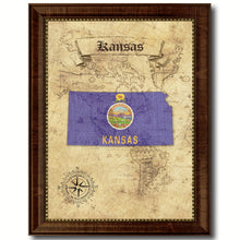 Load image into Gallery viewer, Kansas State Vintage Map Home Decor Wall Art Office Decoration Gift Ideas