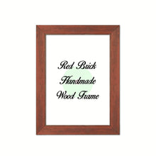 Load image into Gallery viewer, Red Brick Wood Frame Wholesale Farmhouse Shabby Chic Picture Photo Poster Art Home Decor