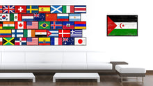 Load image into Gallery viewer, Sahrawi Arab Democratic Republic Country National Flag Vintage Canvas Print with Picture Frame Home Decor Wall Art Collection Gift Ideas
