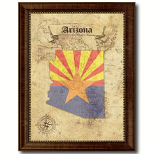 Load image into Gallery viewer, Arizona State Vintage Map Home Decor Wall Art Office Decoration Gift Ideas