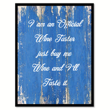 Load image into Gallery viewer, Home Is Where The Wine Is Waiting Quote Saying Canvas Print Black Picture Frame Wall Art Gift Ideas