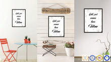 Load image into Gallery viewer, Girls Just Wanna Have Wine Quote Saying Canvas Print Black Picture Frame Wall Art Gift Ideas