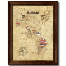 Load image into Gallery viewer, Hawaii State Vintage Map Home Decor Wall Art Office Decoration Gift Ideas