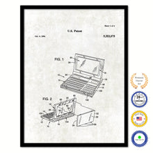 Load image into Gallery viewer, 1994 Convertible flat panel display system Old Patent Art Print on Canvas Custom Framed Vintage Home Decor Wall Decoration Great for Gifts