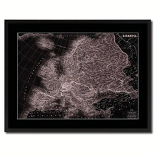 Load image into Gallery viewer, Europe Vintage Vivid Sepia Map Canvas Print, Picture Frames Home Decor Wall Art Decoration Gifts