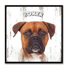 Load image into Gallery viewer, Boxer Dog Canvas Print Picture Frame Gift Home Decor Wall Art Decoration