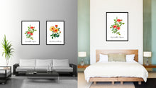 Load image into Gallery viewer, Orange Rose Flower Canvas Print with Picture Frame Floral Home Decor Wall Art Living Room Decoration Gifts