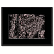 Load image into Gallery viewer, Afghanistan Persia Iraq Iran Vintage Vivid Sepia Map Canvas Print, Picture Frames Home Decor Wall Art Decoration Gifts