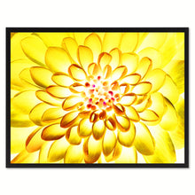 Load image into Gallery viewer, Yellow Chrysanthemum Flower Framed Canvas Print Home Décor Wall Art