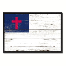Load image into Gallery viewer, Kayso Christian Religious Flag Vintage Canvas Print with Picture Frame Home Decor Man Cave Wall Art Collectible Decoration Artwork Gifts