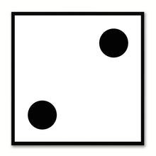Load image into Gallery viewer, Dice Social Media Icon Canvas Print Picture Frame Wall Art Home Decor