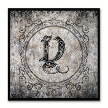 Load image into Gallery viewer, Alphabet Y Black Canvas Print Black Frame Kids Bedroom Wall Décor Home Art