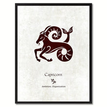 Load image into Gallery viewer, Zodiac Capricorn Horoscope Astrology Canvas Print, Picture Frame Home Decor Wall Art Gift