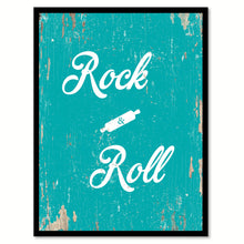 Load image into Gallery viewer, Rock & Roll Funny Quote Saying Gift Ideas Home Decor Wall Art 111583