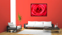 Load image into Gallery viewer, Red Rose Flower Framed Canvas Print Home Décor Wall Art