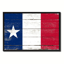 Load image into Gallery viewer, Texas Dodson Historical Flag Vintage Canvas Print with Picture Frame Home Decor Man Cave Wall Art Collectible Decoration Artwork Gifts