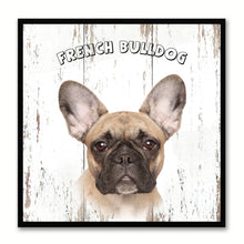 Load image into Gallery viewer, French Bulldog Dog Canvas Print Picture Frame Gift Home Decor Wall Art Decoration