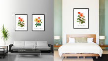 Load image into Gallery viewer, Red Rose Flower Canvas Print with Picture Frame Floral Home Decor Wall Art Living Room Decoration Gifts