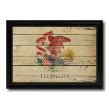 Load image into Gallery viewer, Illnoise Vintage Flag Canvas Print, Picture Frame Gift Ideas Home Décor Wall Art Decoration