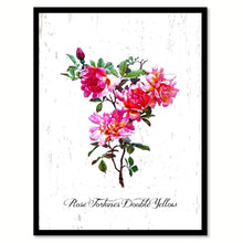 Load image into Gallery viewer, Pink Rose Flower Canvas Print with Picture Frame Floral Home Decor Wall Art Living Room Decoration Gifts