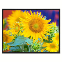 Load image into Gallery viewer, Sunflowers Flower Framed Canvas Print Home Décor Wall Art