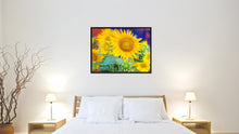 Load image into Gallery viewer, Sunflowers Flower Framed Canvas Print Home Décor Wall Art