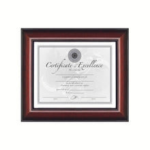 Load image into Gallery viewer, Glossy Cherry Designer Edition Wood Frame Certificate Award Document PhotoPicture Frames