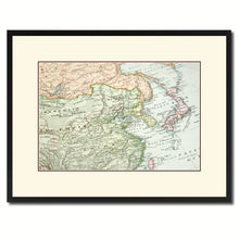 Load image into Gallery viewer, Europe Asia Vintage Antique Map Wall Art Home Decor Gift Ideas Canvas Print Custom Picture Frame