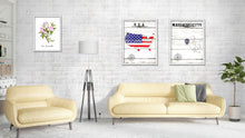 Load image into Gallery viewer, Massachusetts Flag Gifts Home Decor Wall Art Canvas Print with Custom Picture Frame
