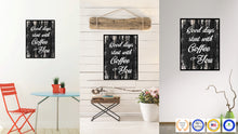 Load image into Gallery viewer, Good Days Start With Coffee & You Quote Saying Canvas Print Black Picture Frame Wall Art Gift Ideas