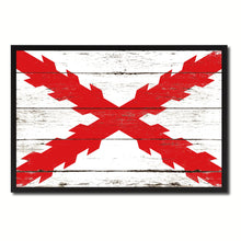 Load image into Gallery viewer, Spanish Ensign Spain Royal War Military Flag Vintage Canvas Print with Picture Frame Home Decor Man Cave Wall Art Collectible Decoration Artwork Gifts