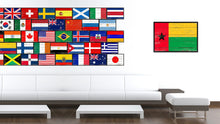 Load image into Gallery viewer, Guinea-Bissau Country National Flag Vintage Canvas Print with Picture Frame Home Decor Wall Art Collection Gift Ideas