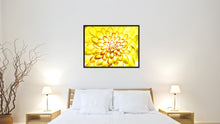 Load image into Gallery viewer, Yellow Chrysanthemum Flower Framed Canvas Print Home Décor Wall Art