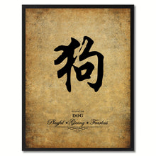 Load image into Gallery viewer, Zodiac Dog Horoscope Canvas Print Picture Frame Gifts Home Decor Wall Art Decoration