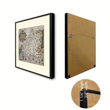 Load image into Gallery viewer, Atlas Of England & Wales Vintage Antique Map Wall Art Home Decor Gift Ideas Canvas Print Custom Picture Frame